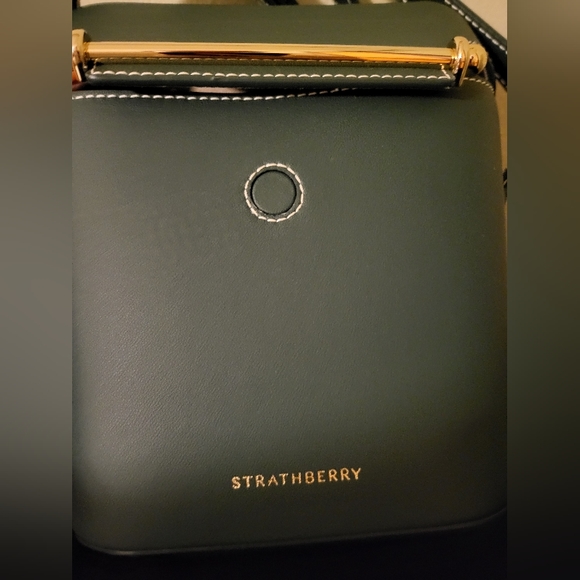 Strathberry Safari Leather Shoulder Bag - Picture 10 of 16